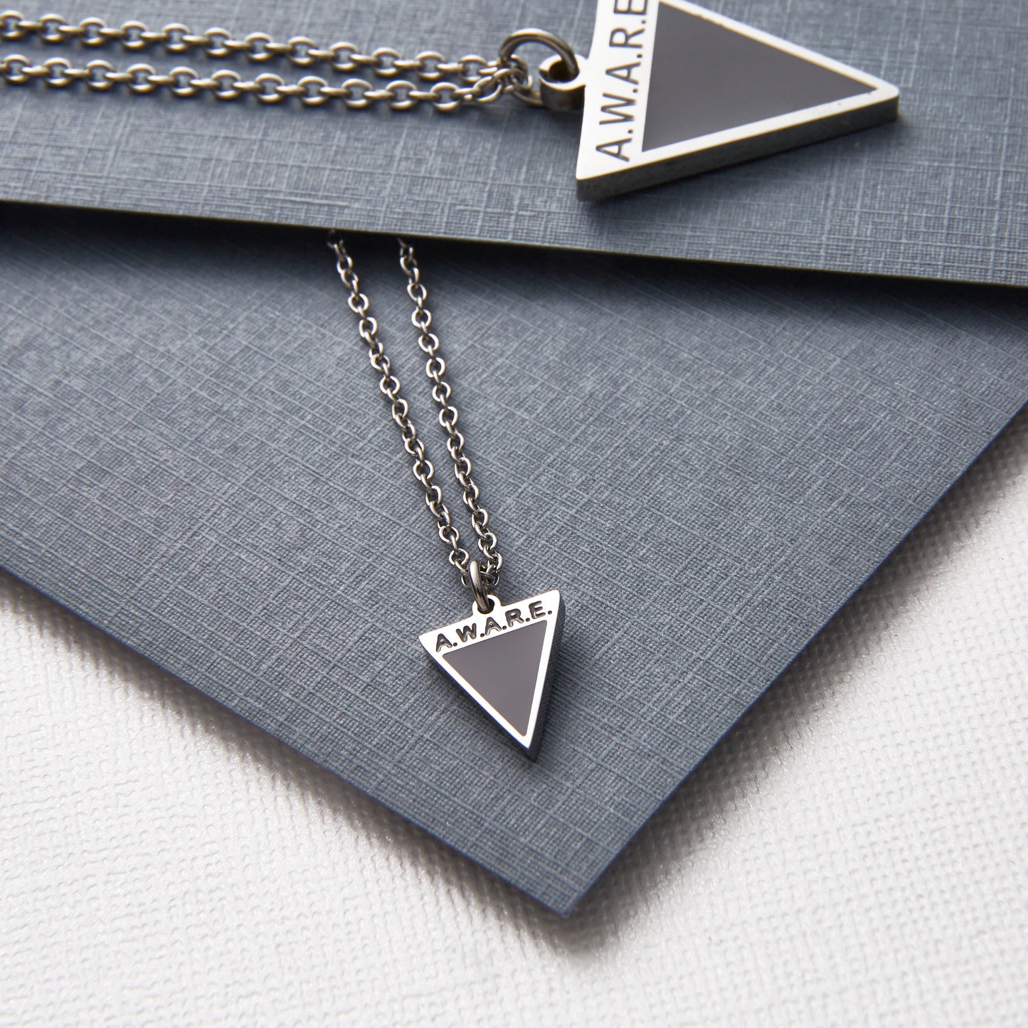 Grey Awareness Necklace