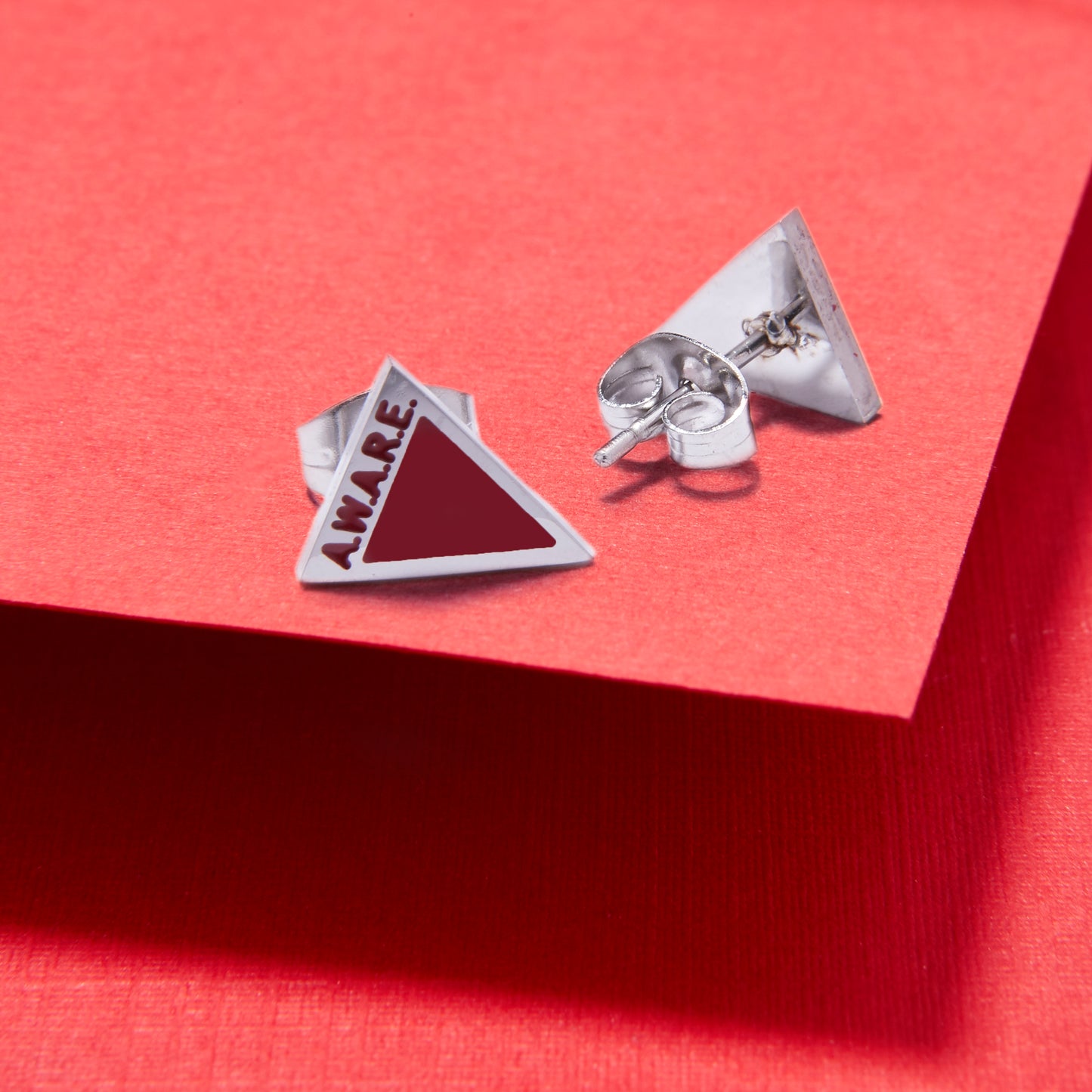 Alcohol, Substance Abuse and Addiction Recovery Awareness Earrings