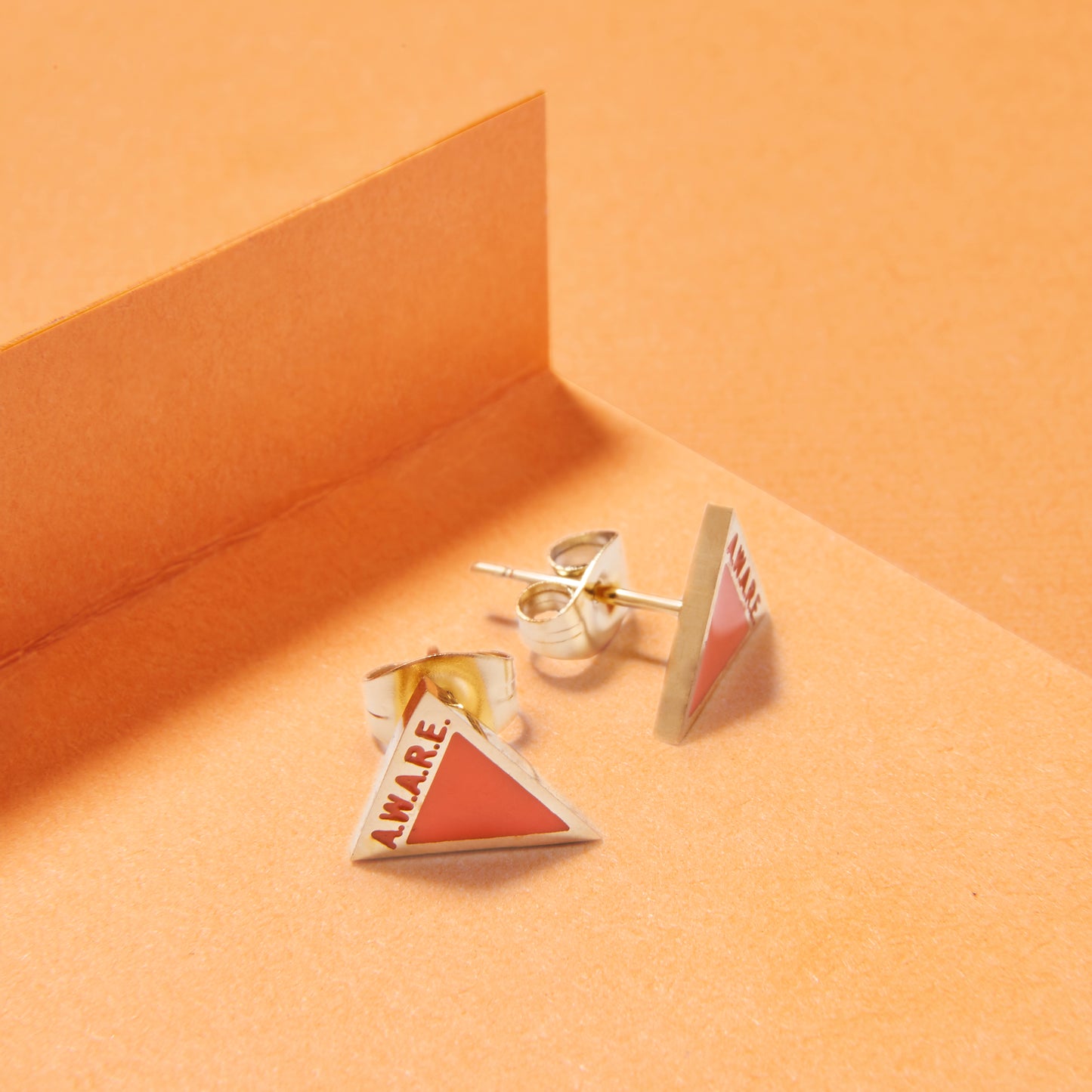 Orange Awareness Earrings