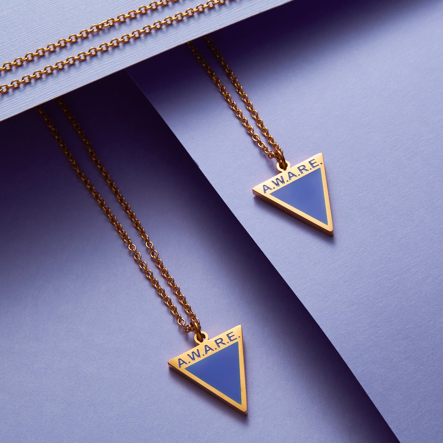 Periwinkle Awareness Necklace