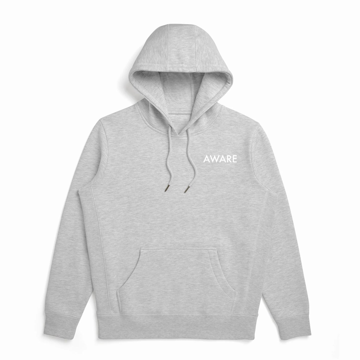 Heather Grey Aware Mid-weight Hoodie