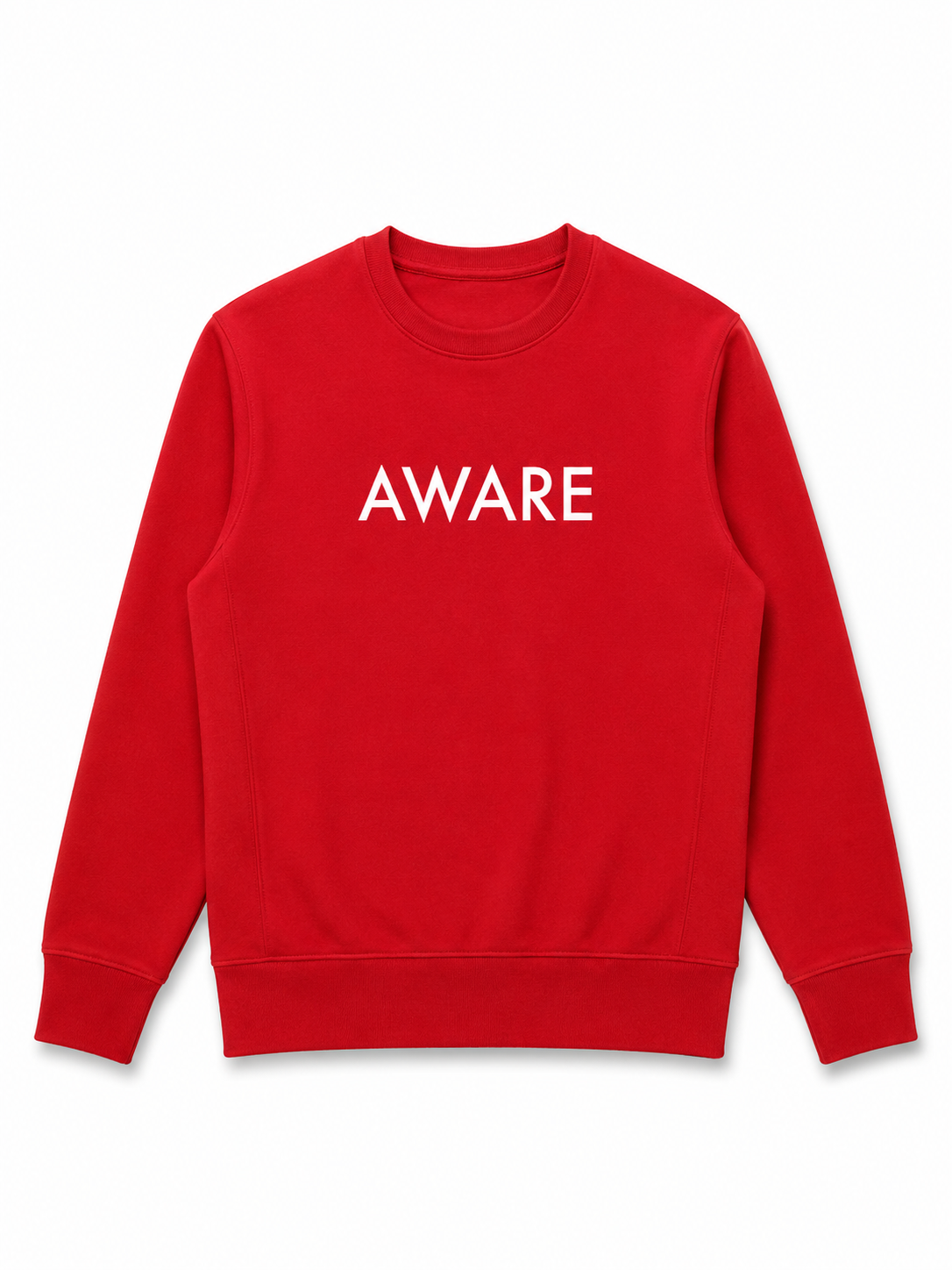 Red Aware Sweater