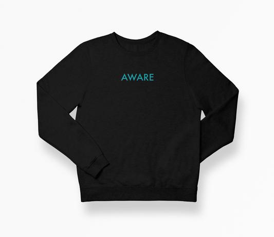 Teal Aware Sweater