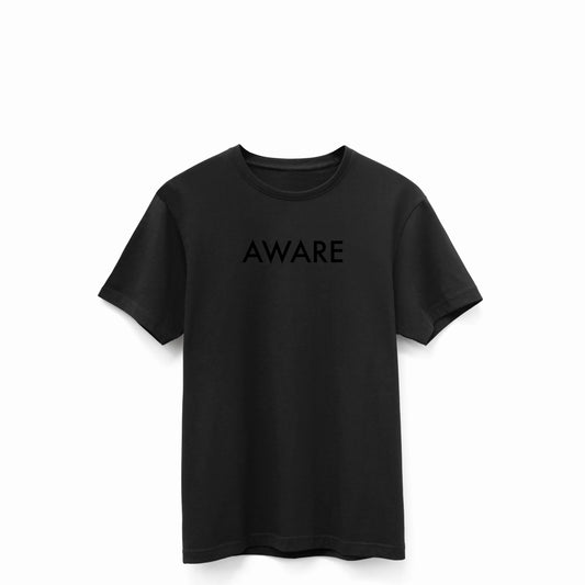 Black Aware Mid-weight T-shirt