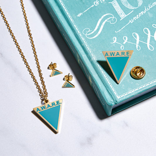 Teal AWARE Necklaces