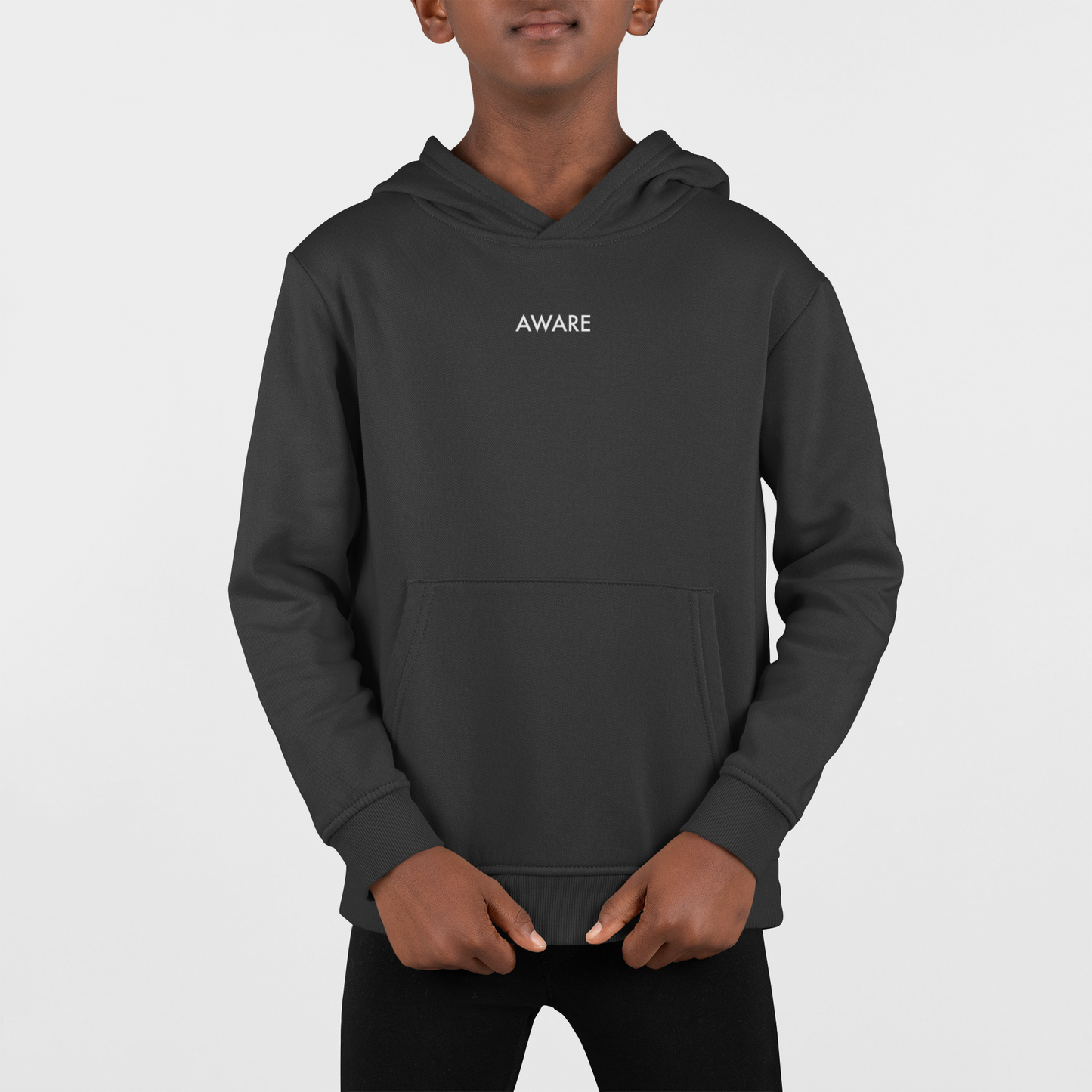 Black AWARE Kid's Hoodie