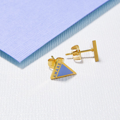 Periwinkle Awareness Earrings