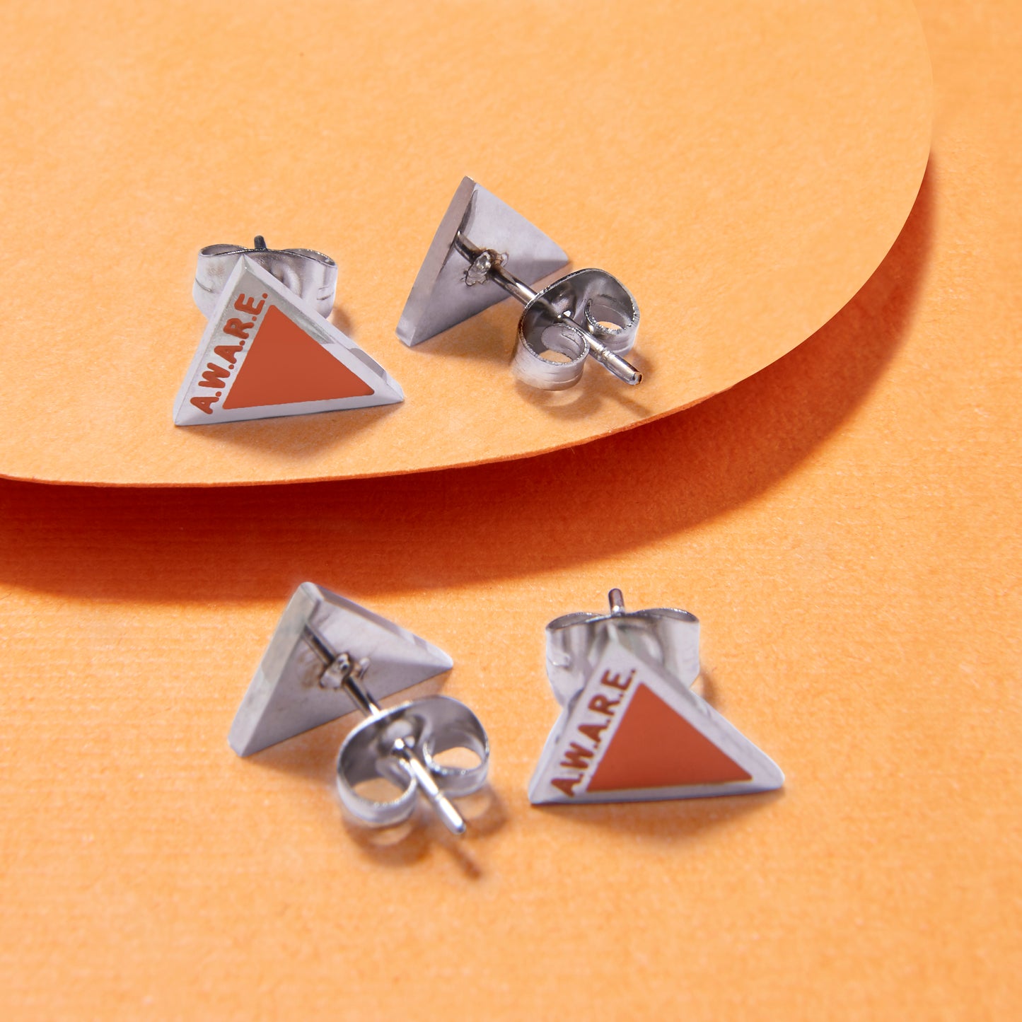 Orange Awareness Earrings