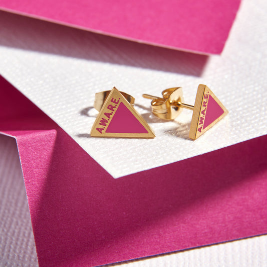 Breast Cancer Awareness Earrings