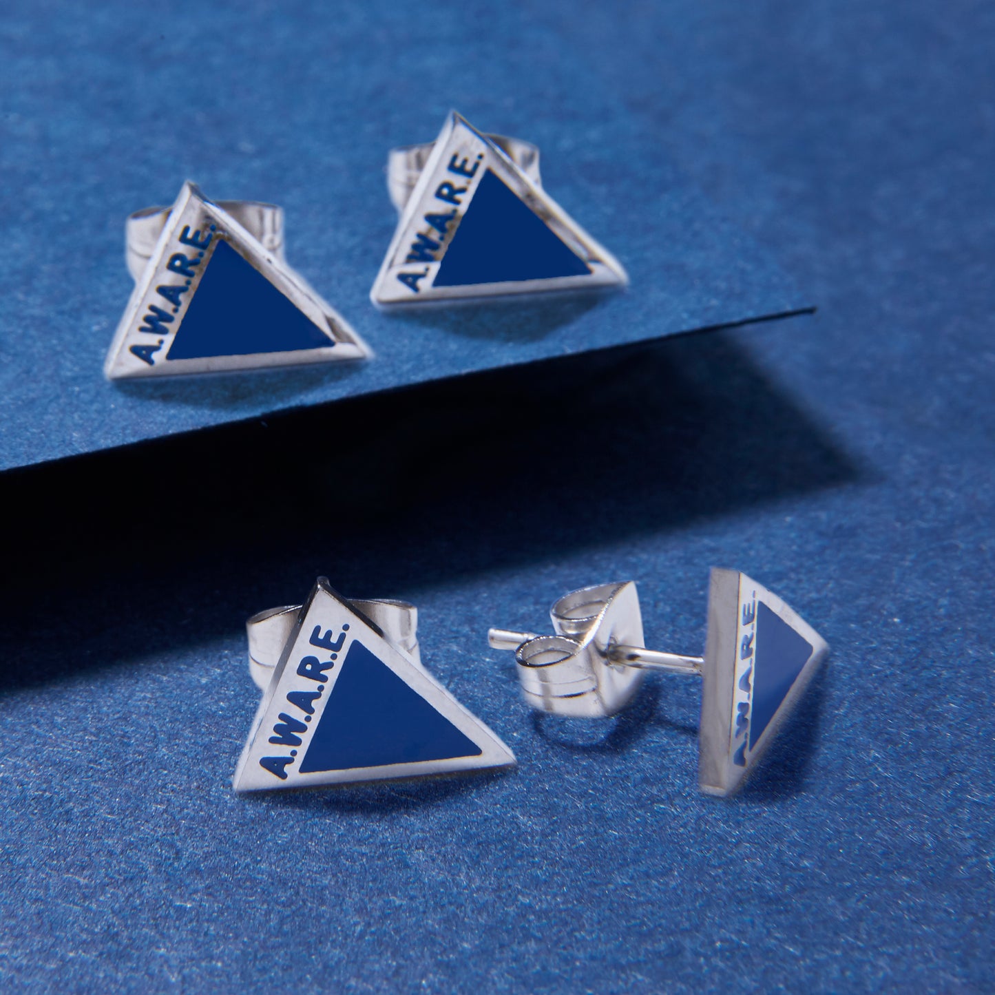 Blue Awareness Earrings