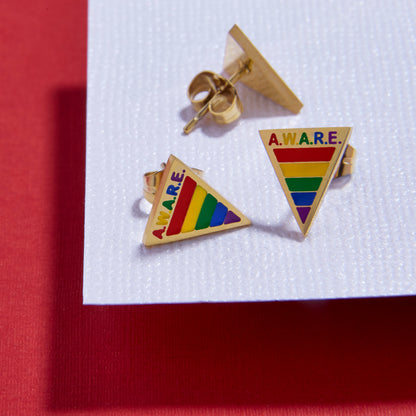 Aware Earrings (Gold)