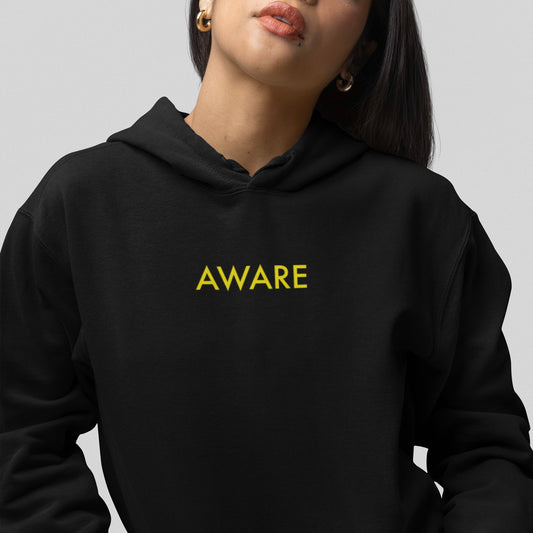 Yellow Aware Hoodie