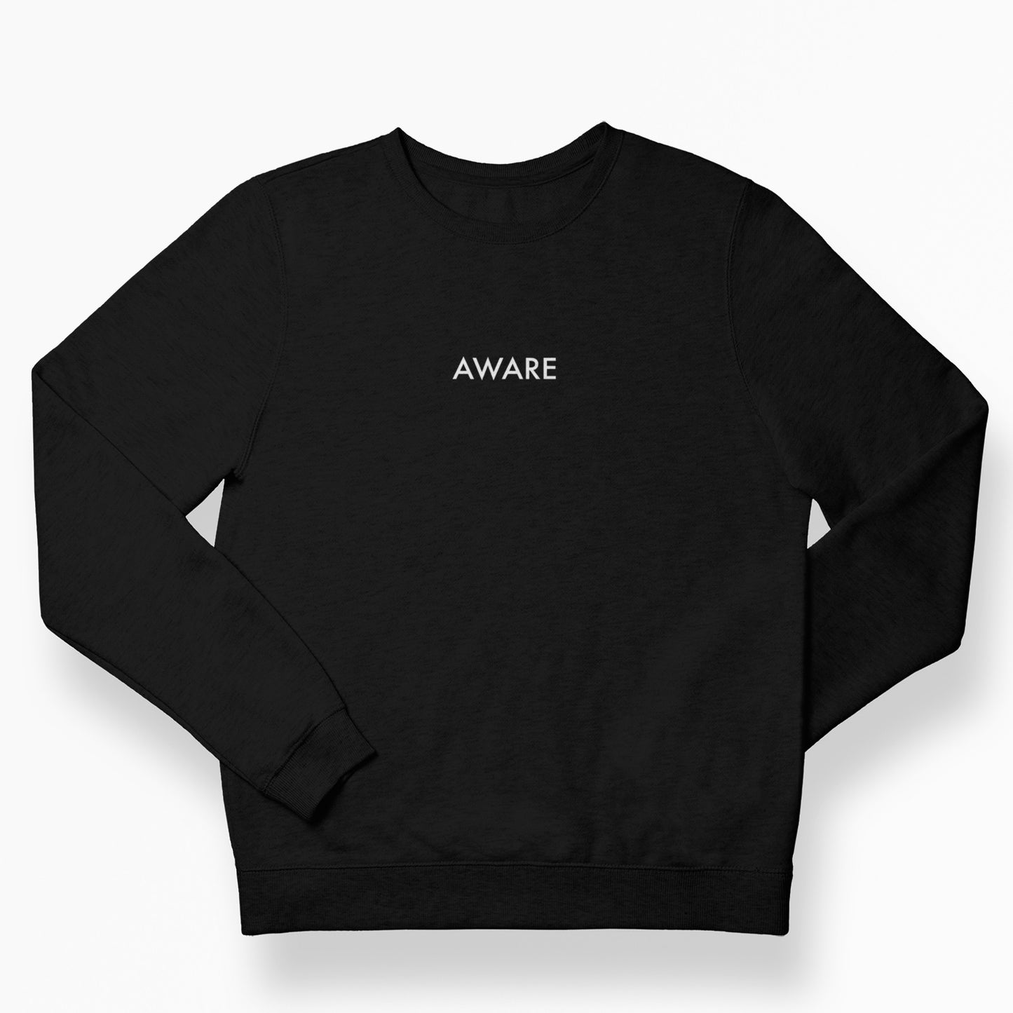 White Aware Sweater