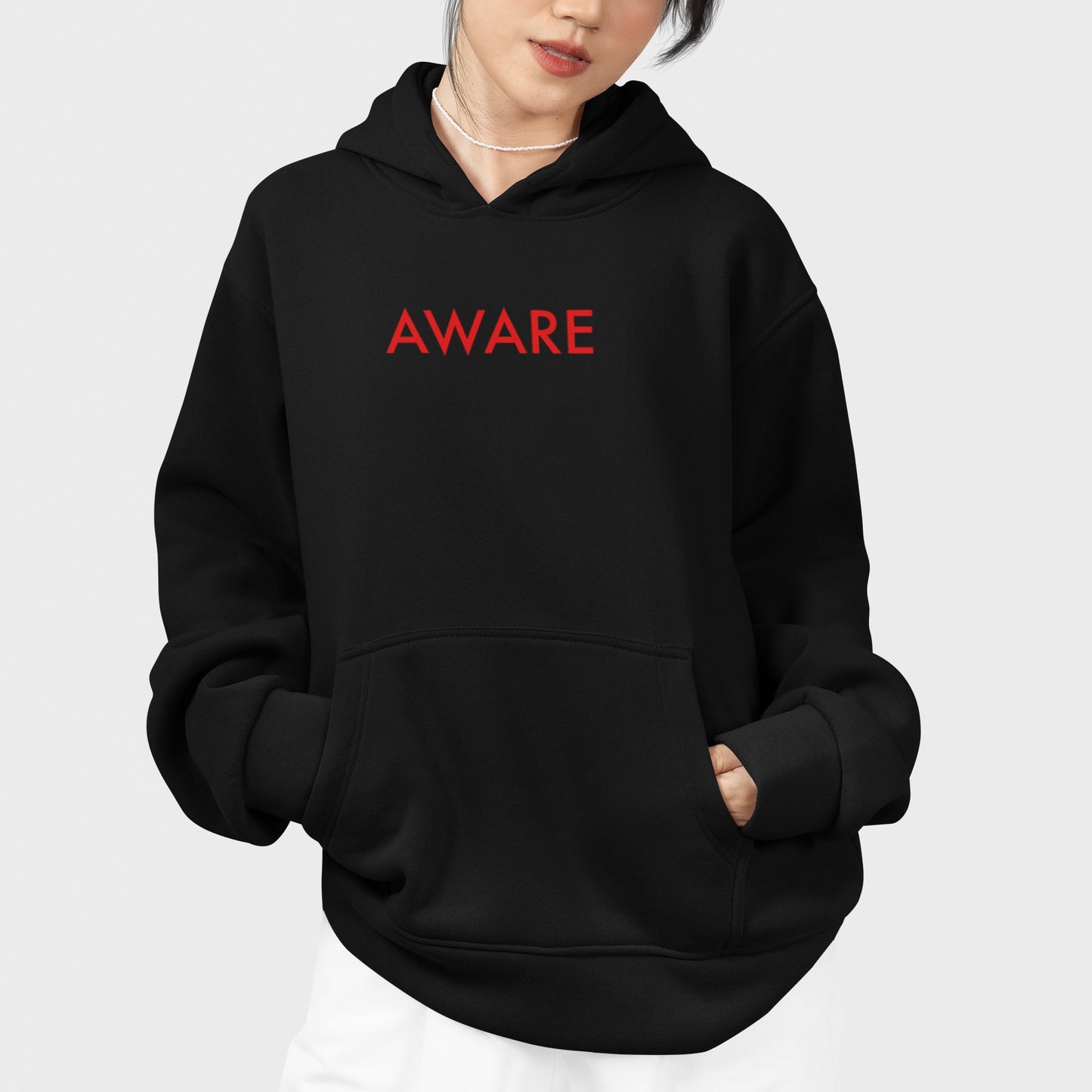 Red Aware Hoodie