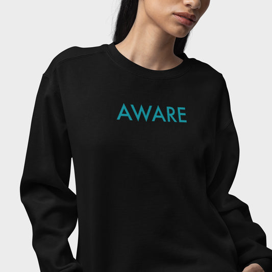 Teal Aware Sweater