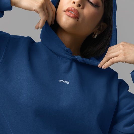 Blue AWARE Women's Hoodie