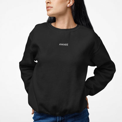 Black AWARE Women's Sweater