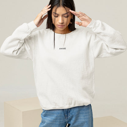 White AWARE Women's Sweater