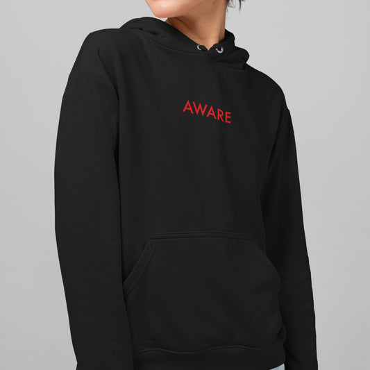 Red Aware Hoodie