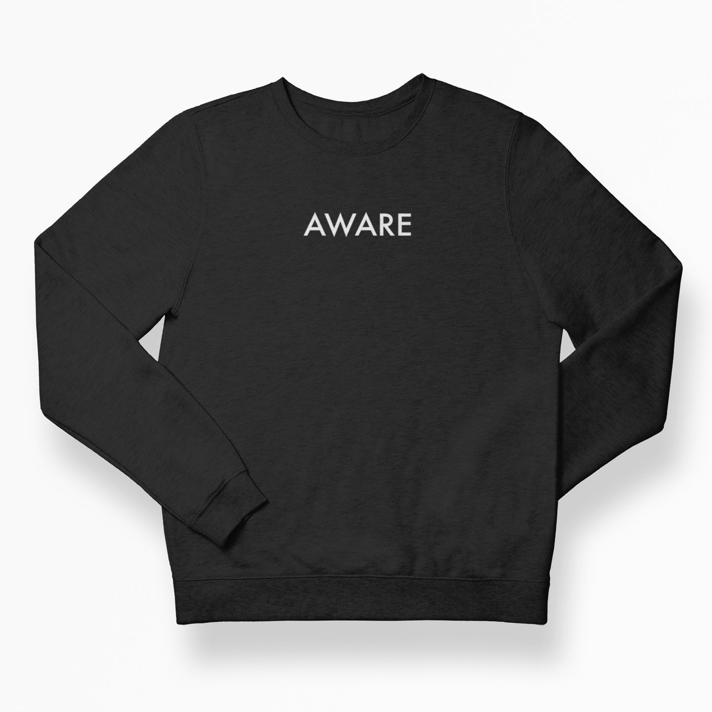 White Aware Sweater