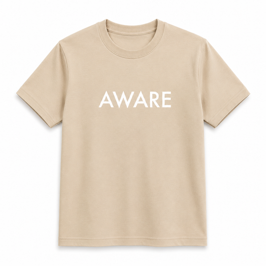 Beige Aware T-Shirt