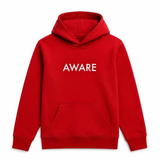 Red Aware Hoodie