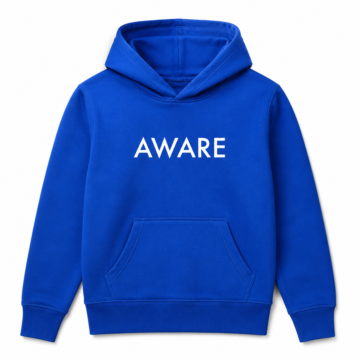 Royal Blue Aware Hoodie