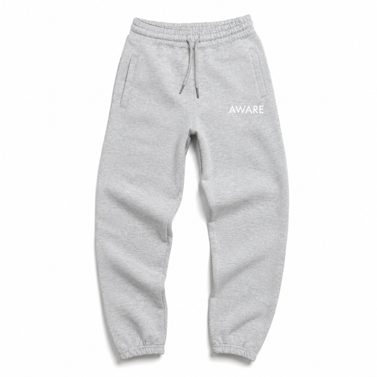 Grey Aware Sweatpants