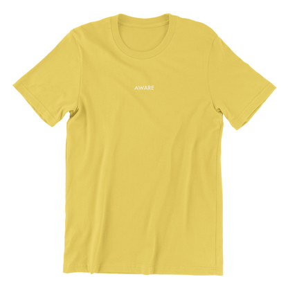 Yellow AWARE Women's T-Shirt