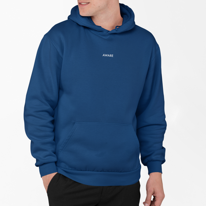 Blue AWARE Men's Hoodie