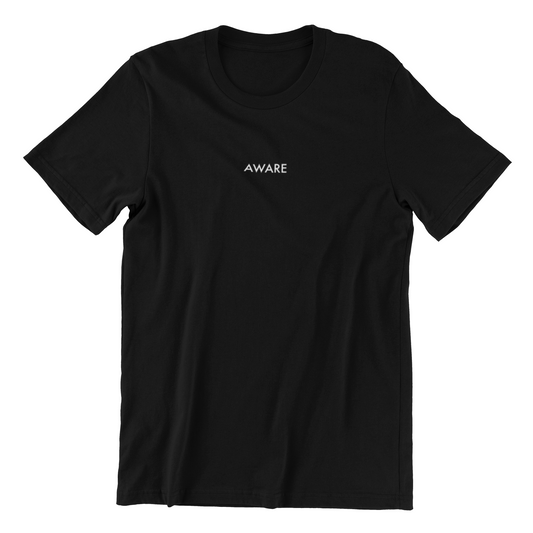 White Aware Tee