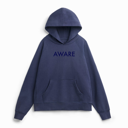 Blue Aware Heavyweight Hoodie