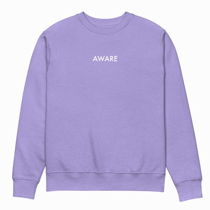 Aware Sweaters (White Logo)