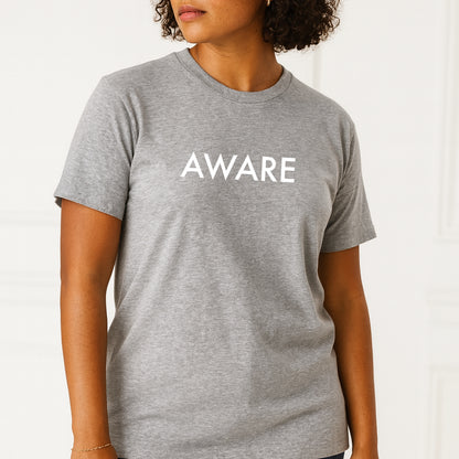 Grey Aware T-shirt
