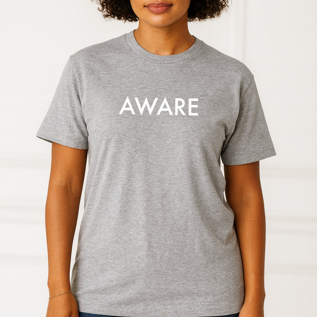 Grey Aware T-shirt