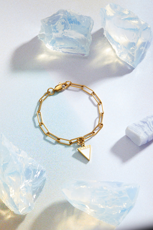White Awareness Bracelet
