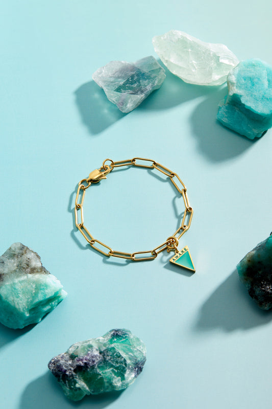 Teal Awareness Bracelet