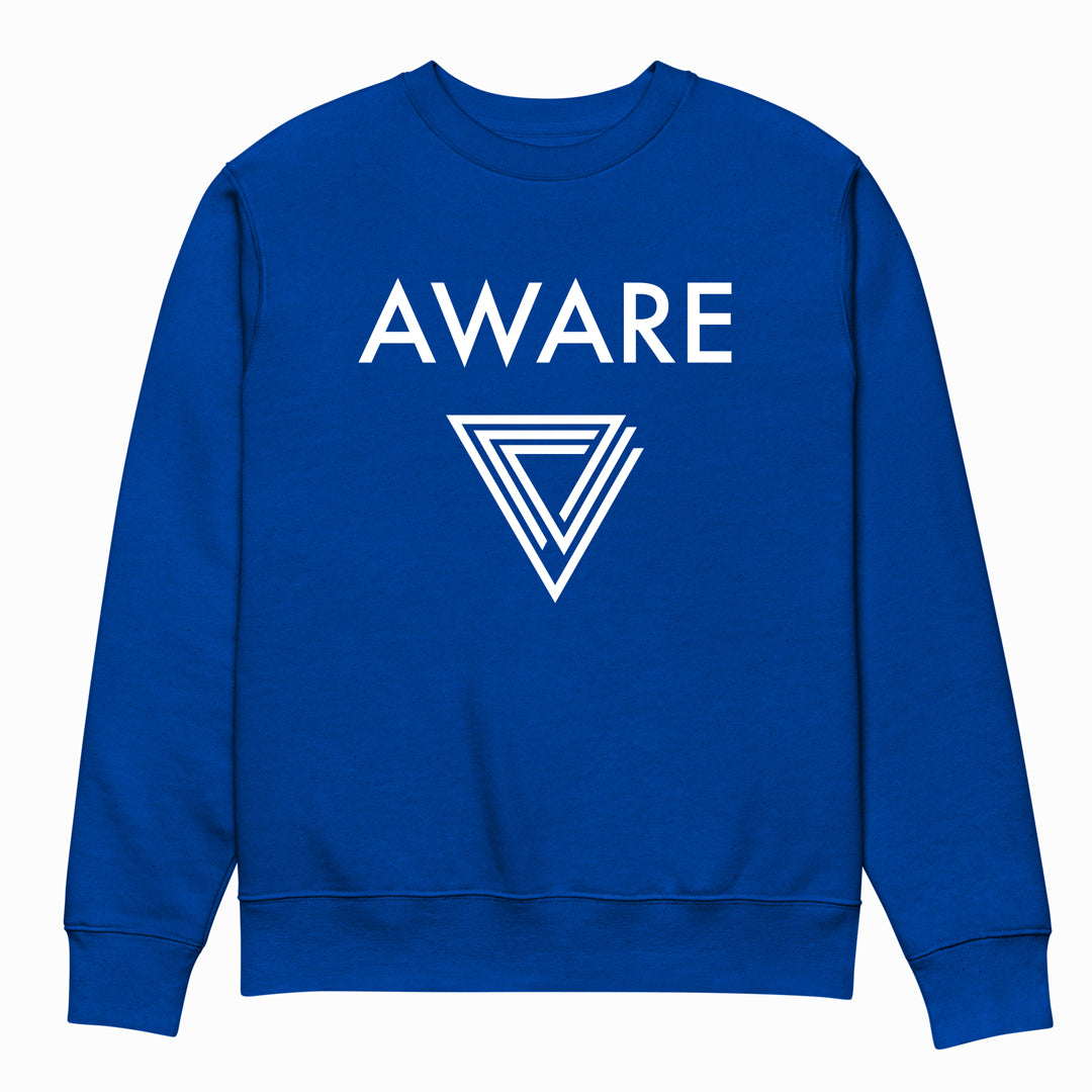 Aware Sweaters (White Logo)