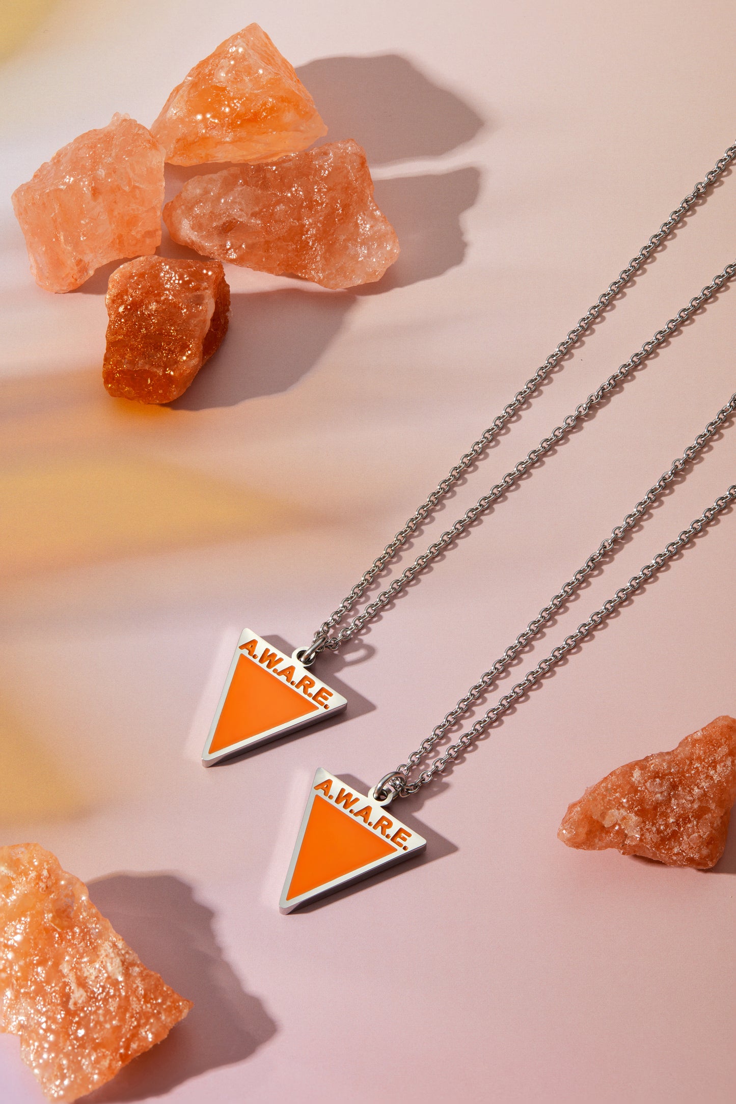 Orange Aware Necklace