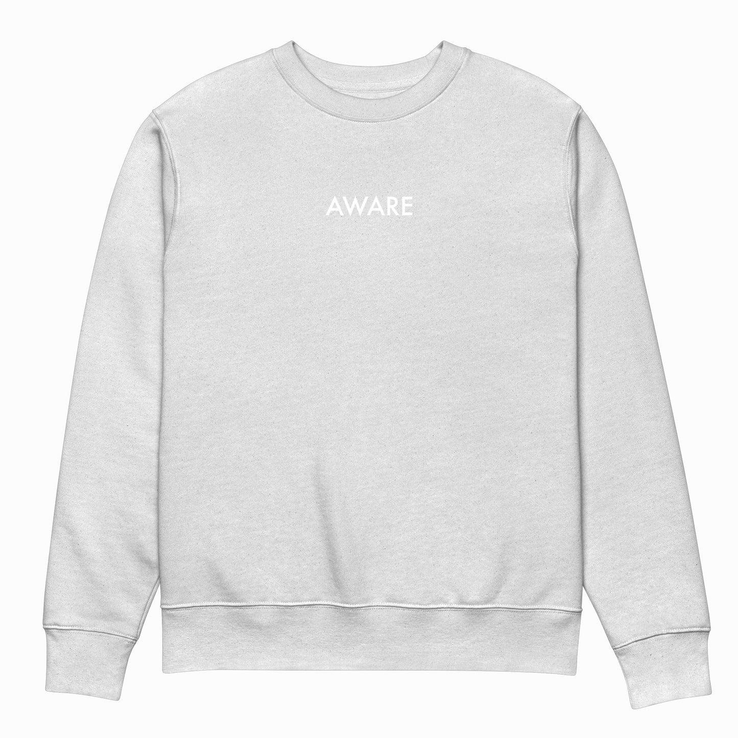 Aware Sweaters (White Logo)