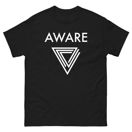 Black AWARE Infinite Triangle T-Shirt