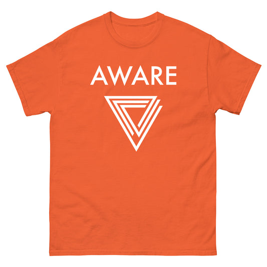 Orange AWARE Infinite Triangle T-Shirt