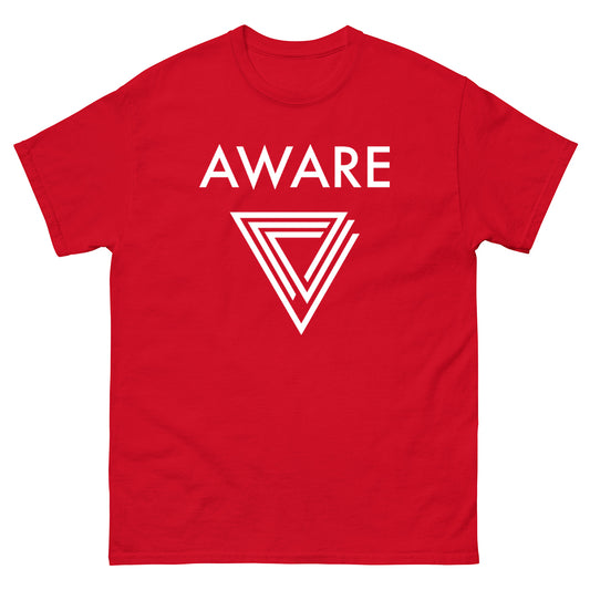 Red AWARE Infinite Triangle T-Shirt