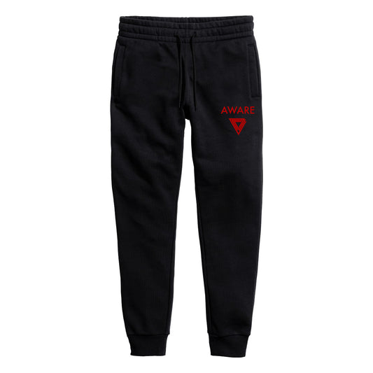 Red AWARE Infinite Triangle Joggers