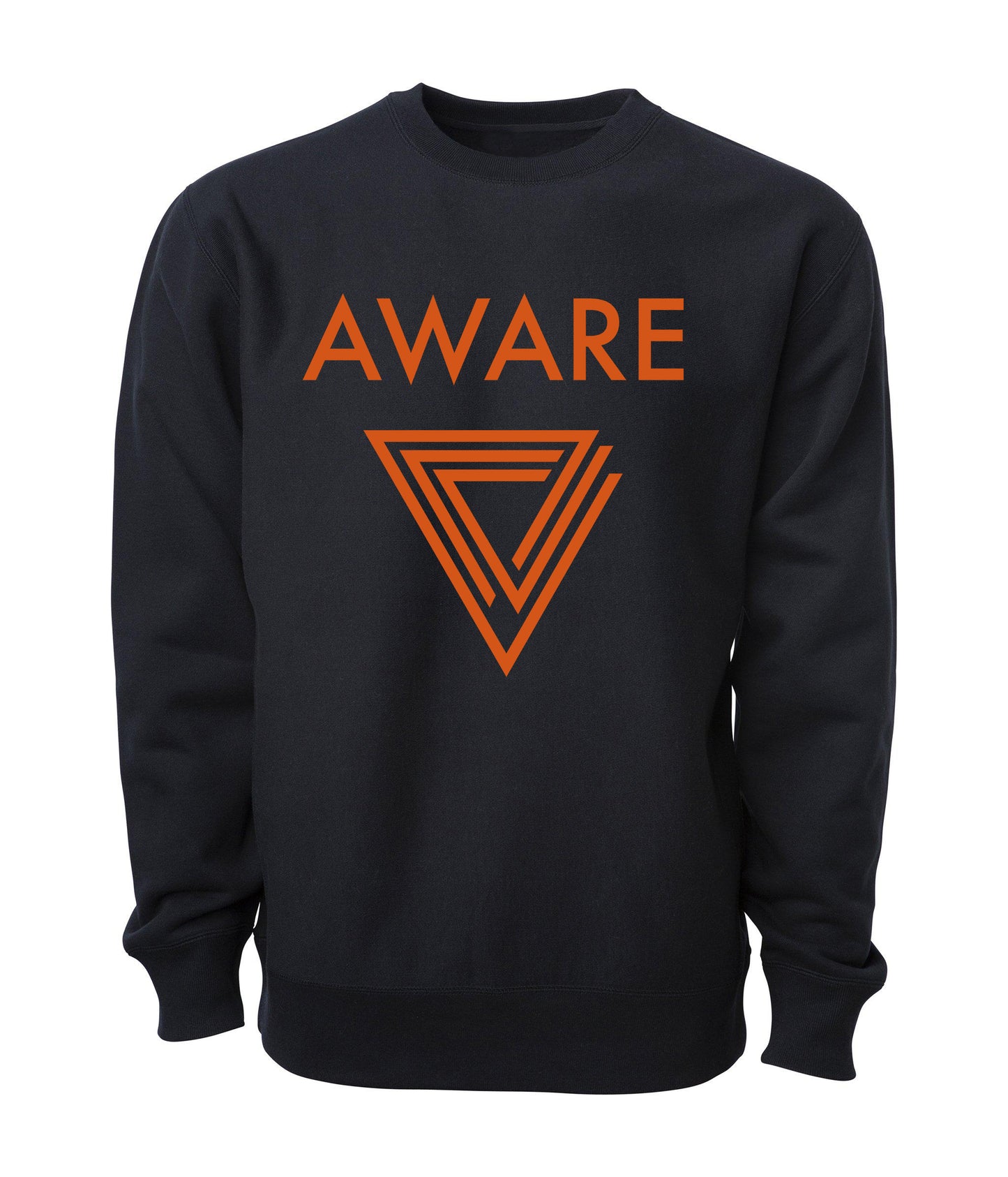 Orange AWARE Infinite Triangle Sweater