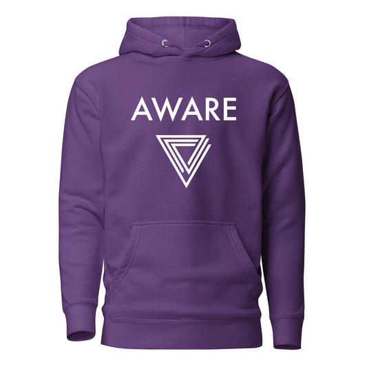 Purple AWARE Infinite Triangle Hoodie